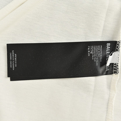 Balenciaga Oversized '8' Logo T-Shirt (White)