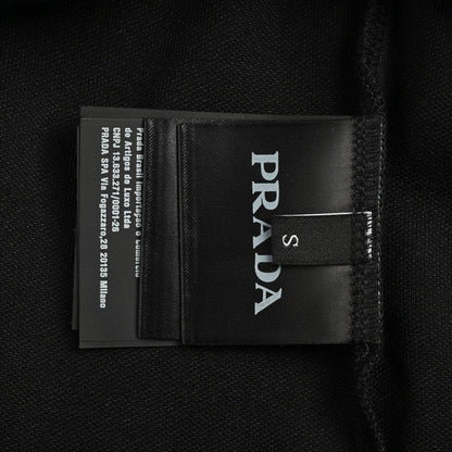 Prada Classic Black Polo Shirt