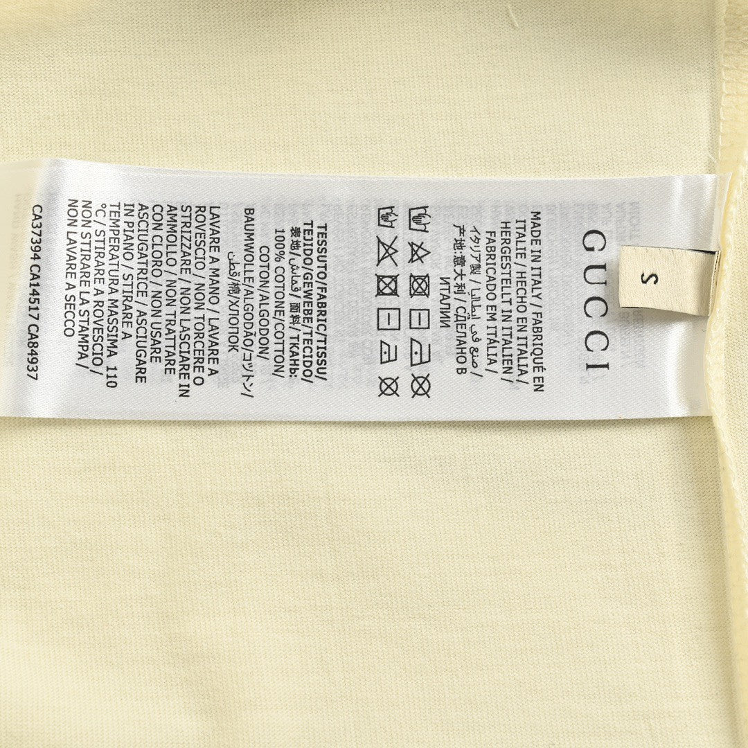 Gucci Interlocking GG Cream T-Shirt