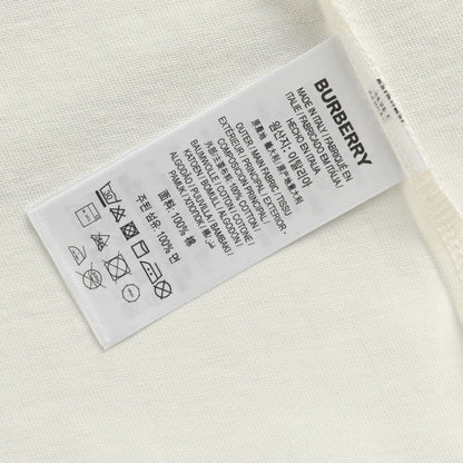 Burberry Embroidered Logo T-Shirt (White)