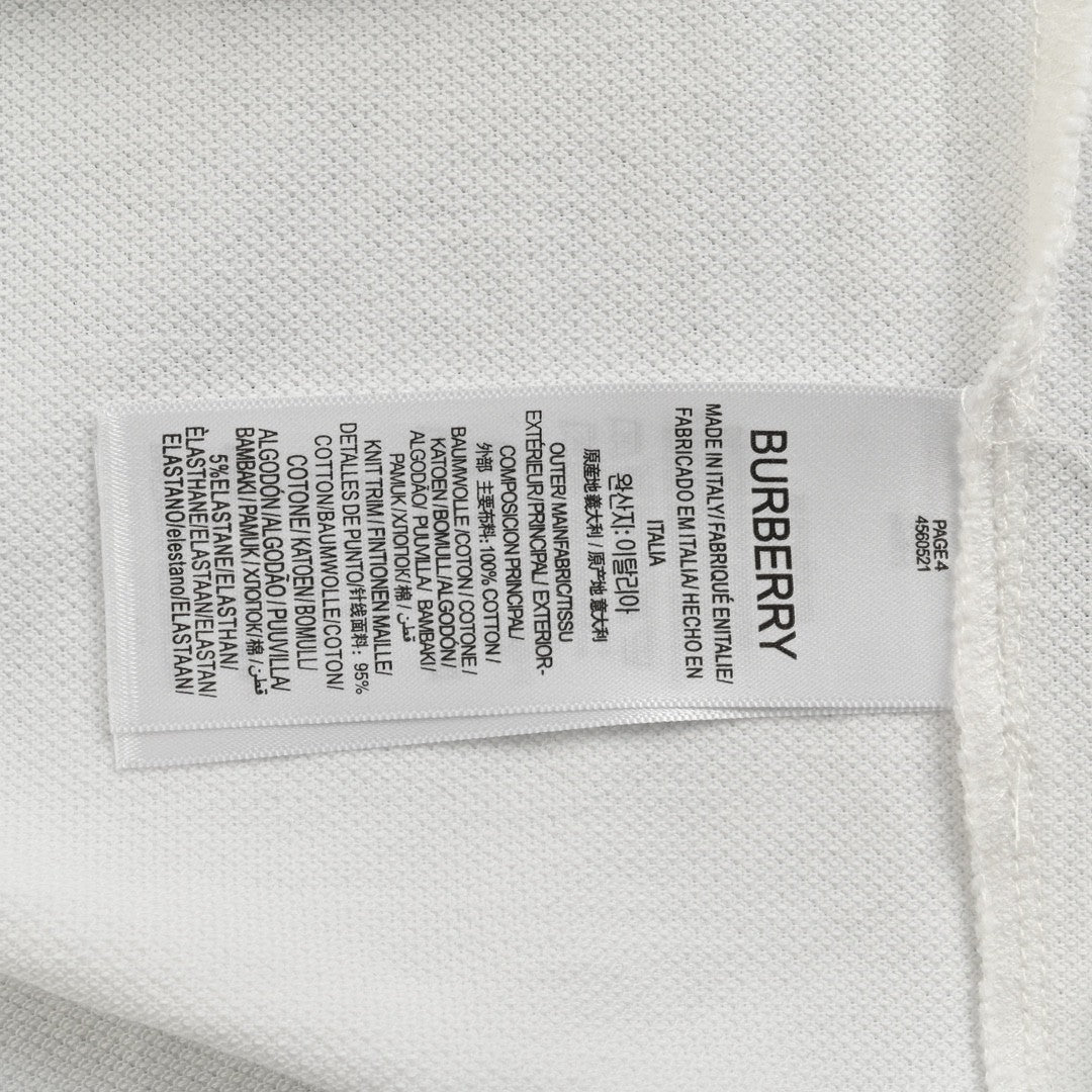 Burberry Monogram Logo Polo Shirt