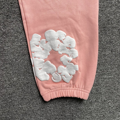 DENIM TEARS COTTON WREATH SWEATPANTS PEACH