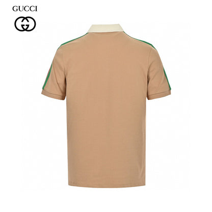 Gucci Stripe Sleeve Polo Shirt