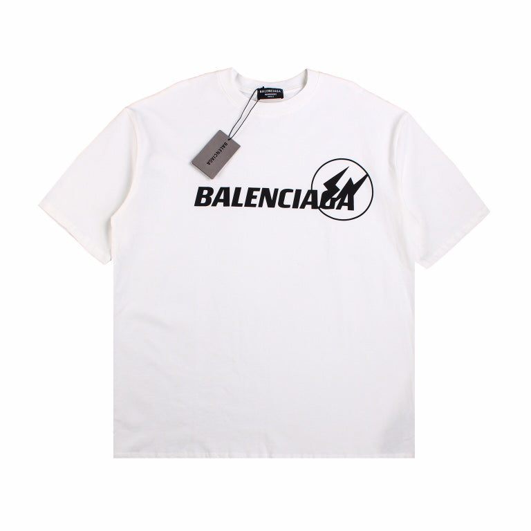 BALENCIAGA LOGO T-SHIRT WHITE - Prime Reps