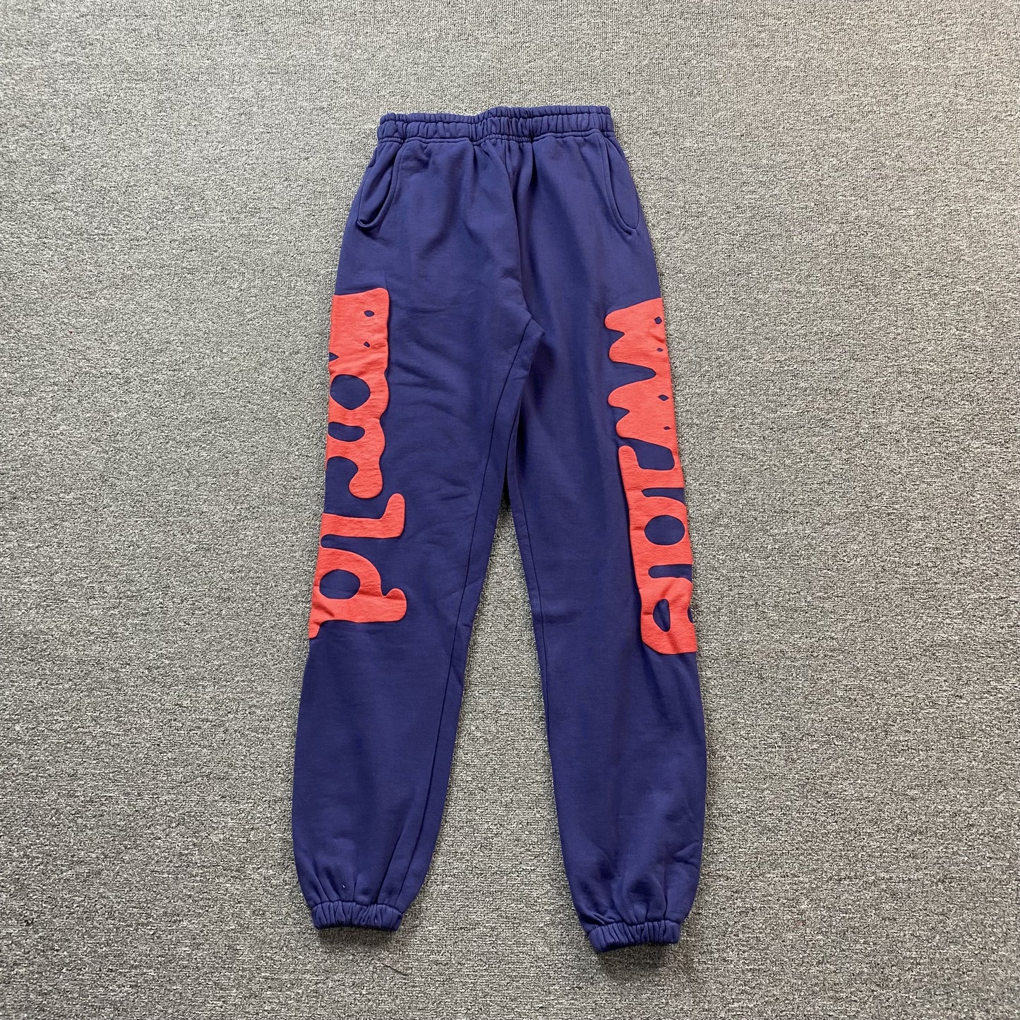 SP5DER BELUGA SWEATPANTS SLATE NAVY