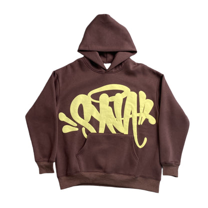 SYNA WORLD HOODIE BROWN - Prime Reps