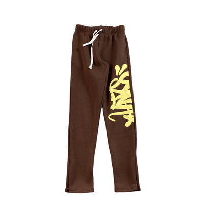 SYNA WORLD SWEATPANTS BROWN - Prime Reps