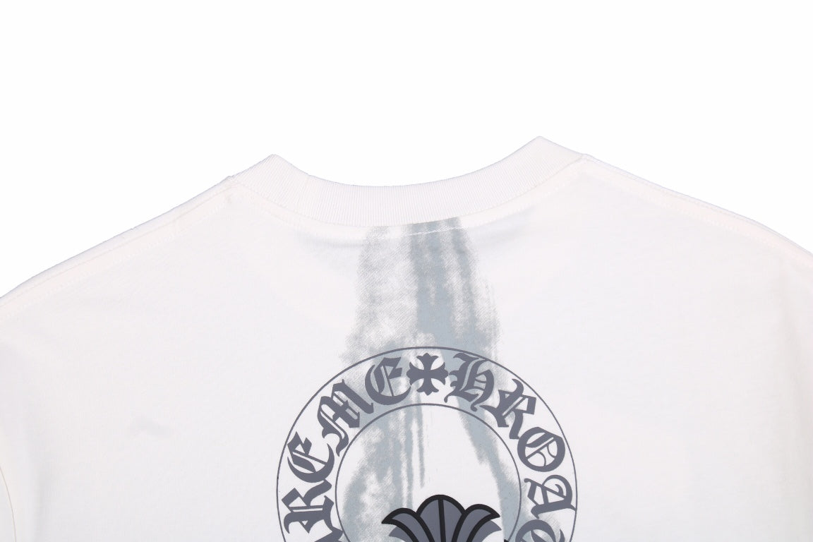 CHROME HEARTS "LOOKING LIKE A GHOST" T-SHIRT WHITE