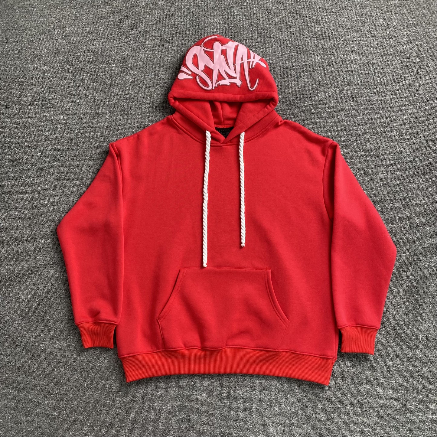 SYNA WORLD HOOD LOGO HOODIE RED