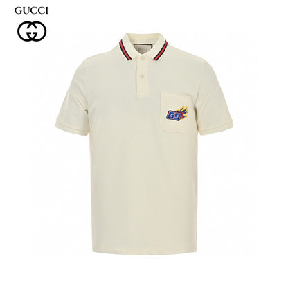 Gucci Flame Logo Polo Shirt