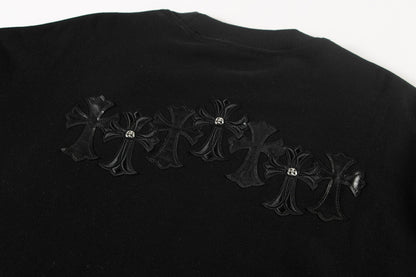 CHROME HEARTS CROSS PATCH SWEATSHIRT BLACK