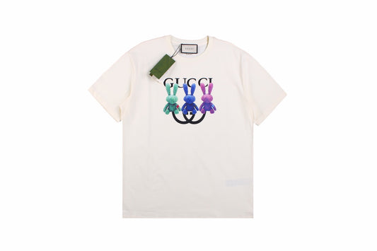 Gucci Bunny Trio T-Shirt (White)