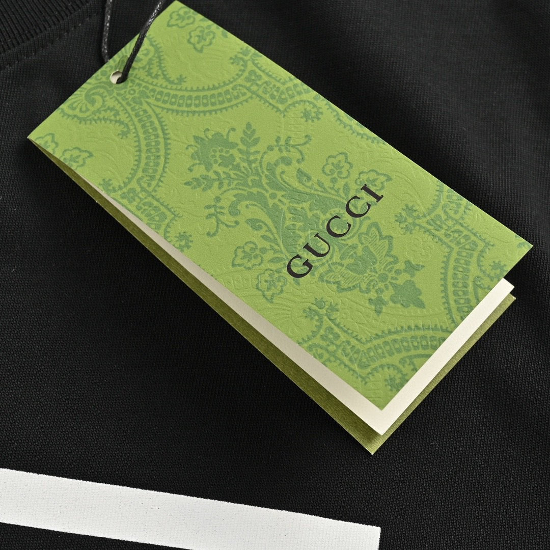 Gucci Snowboarder Graphic Black T-Shirt