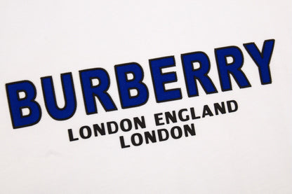 BURBERRY LONDON ENGLAND LOGO T-SHIRT WHITE