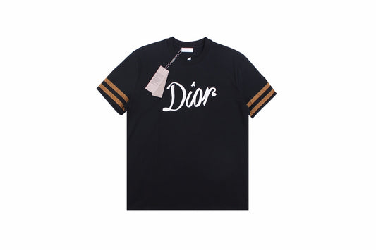 Dior Script Logo T-Shirt (Black)