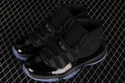 AIR JORDAN 11 RETRO CAP AND GOWN BLACK/BLACK - BLACK - Prime Reps