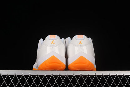 AIR JORDAN 11 RETRO LOW WHITE/BRIGHT CITRUS - Prime Reps