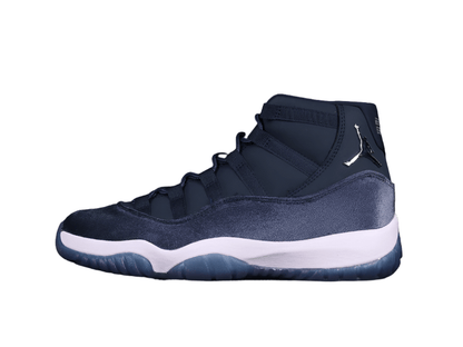 AIR JORDAN 11 RETRO NAVY VELVET MIDNIGHT NAVY/METALLIC SILVER/WHITE - Prime Reps