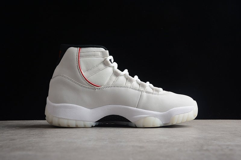 AIR JORDAN 11 RETRO PLATINUM TINT/SAIL - UNIVERSITY RED - Prime Reps