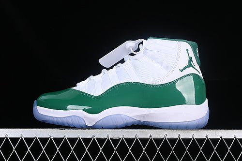 AIR JORDAN 11 RETRO WHITE/GREEN - Prime Reps