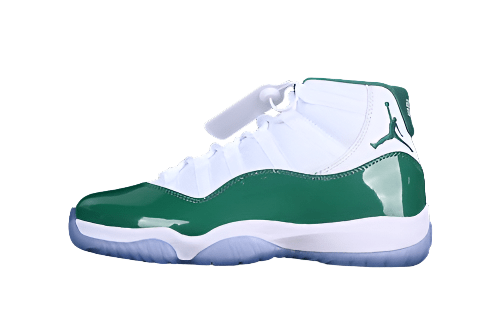 AIR JORDAN 11 RETRO WHITE/GREEN - Prime Reps