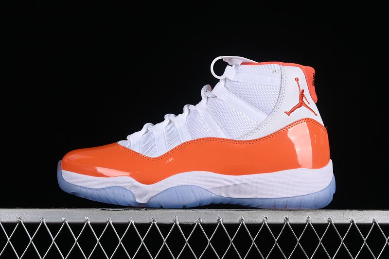 AIR JORDAN 11 RETRO WHITE/ORANGE - Prime Reps