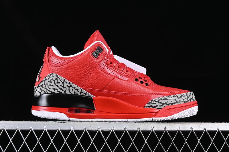 AIR JORDAN 3 BLACK/RED/GREY - Prime Reps