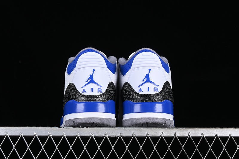 AIR JORDAN 3 RACER BLUE WHITE/GREY/BLACK/BLUE - Prime Reps