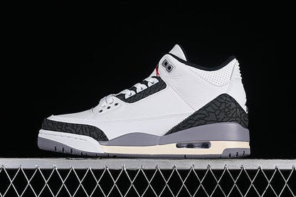 AIR JORDAN 3 RETRO CEMENT GREY WHITE/GREY/BLACK - Prime Reps