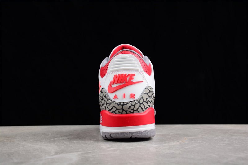 AIR JORDAN 3 RETRO FIRE RED WHITE/BLACK/GREY/RED - Prime Reps