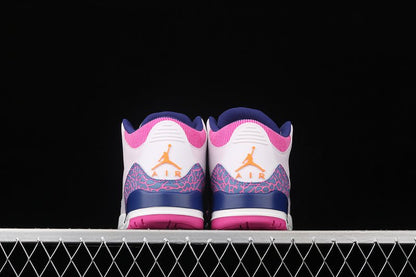 AIR JORDAN 3 RETRO GG BARELY GRAPE/HYPER CRIMSON/FIRE PINK - Prime Reps