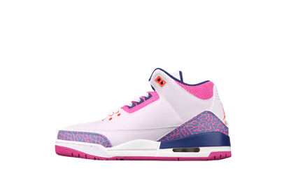 AIR JORDAN 3 RETRO GG BARELY GRAPE/HYPER CRIMSON/FIRE PINK - Prime Reps