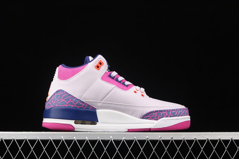 AIR JORDAN 3 RETRO GG BARELY GRAPE/HYPER CRIMSON/FIRE PINK - Prime Reps