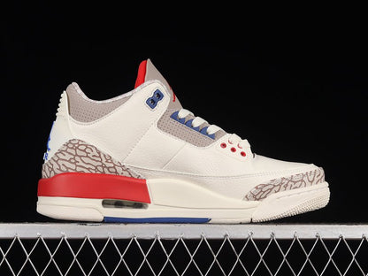 AIR JORDAN 3 RETRO GS INTERNATIONAL FLIGHT SAIL/SPORT ROYAL - FIRE RED - Prime Reps