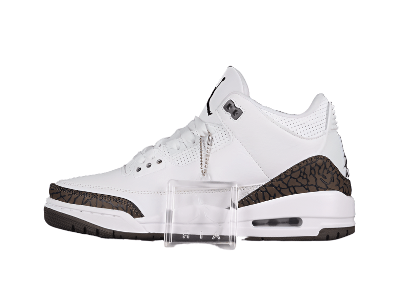 AIR JORDAN 3 RETRO MOCHA WHITE/CHROME - DARK MOCHA - Prime Reps