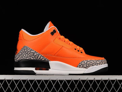 AIR JORDAN 3 RETRO ORANGE/WHITE/BLACK - Prime Reps