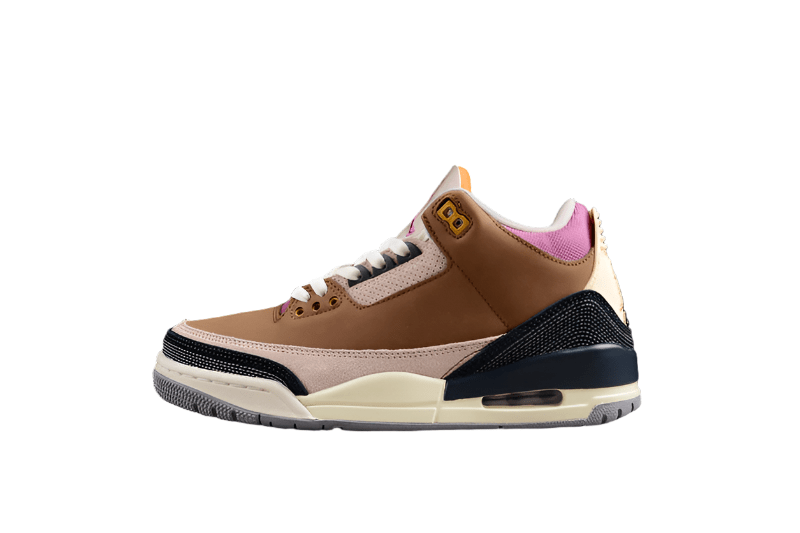 AIR JORDAN 3 RETRO SE ARCHAEO BROWN/DARK SMOKE GREY/FOSSIL STONE - Prime Reps