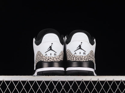 AIR JORDAN 3 RETRO WHITE/BLACK - CMNT GRY - INFRRD 23 - Prime Reps