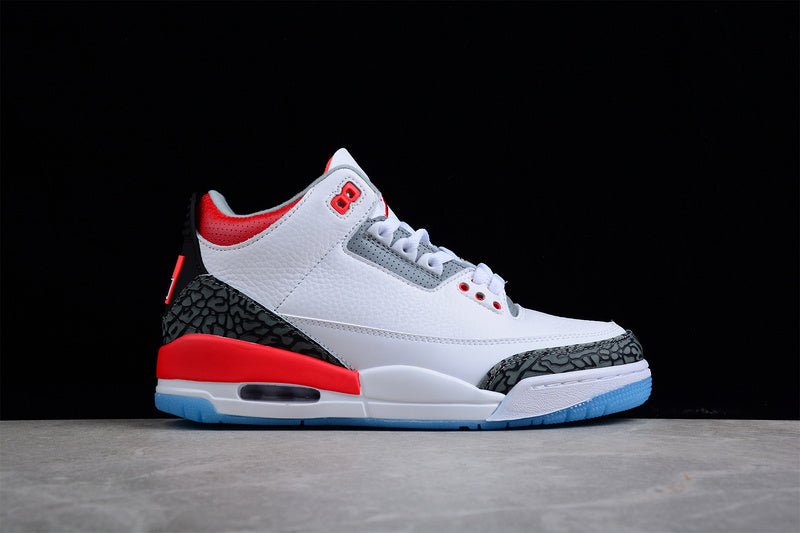 AIR JORDAN 3 RETRO WHITE/LIGHT CURRY/CARDINAL RED/CEMENT GREY - Prime Reps