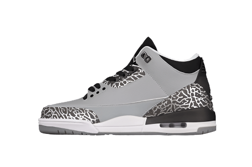 AIR JORDAN 3 RETRO WOLF GREY/BLACK/WHITE - Prime Reps