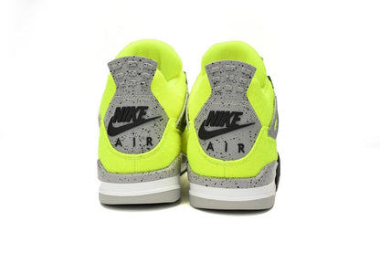 Air jordan 4 Plush Fluorescent Yellow - Prime Reps