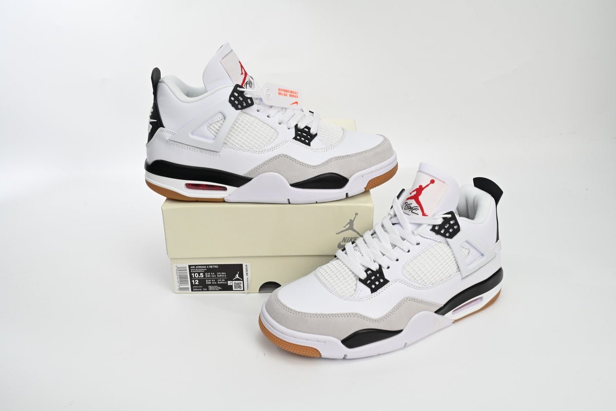 Air Jordan 4 White Black - Prime Reps