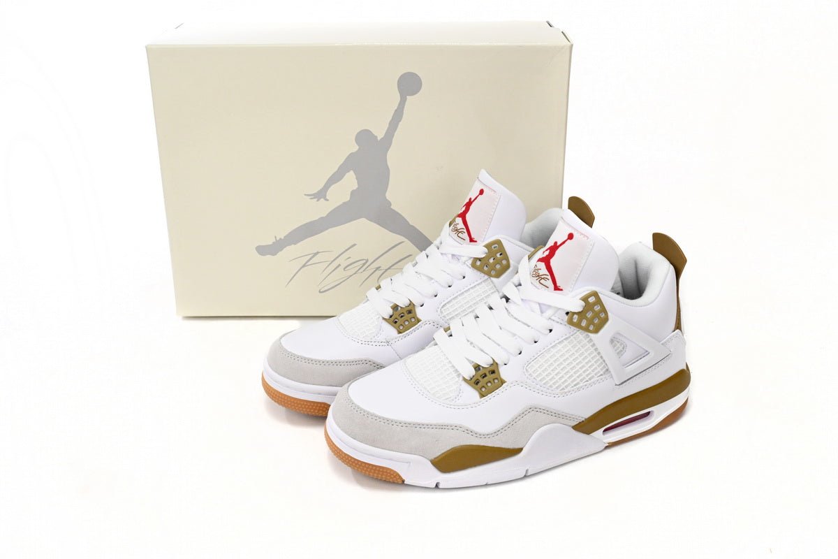 Air Jordan 4 White Brown - Prime Reps