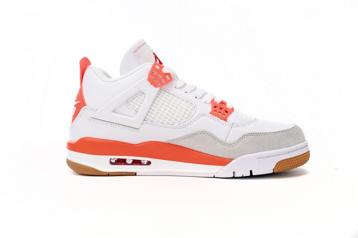 Air Jordan 4 White Orange - Prime Reps