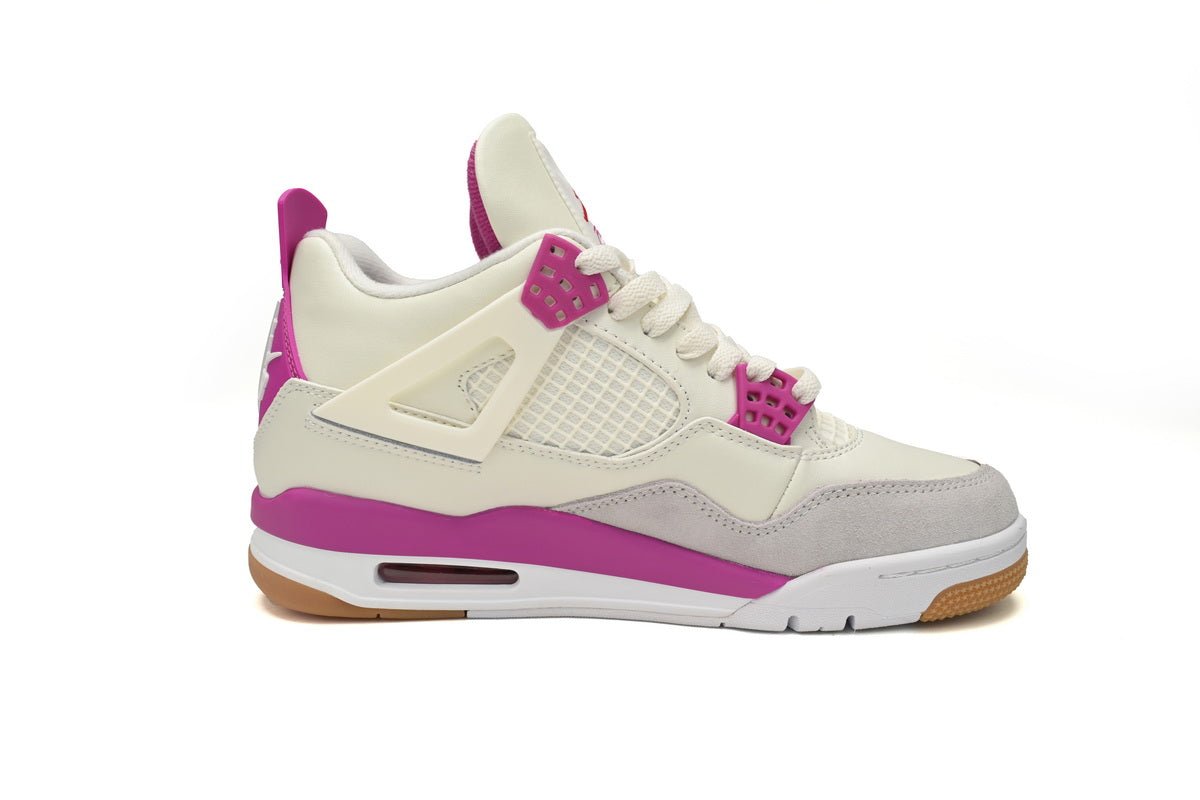 Air Jordan 4 White Purple Grey - Prime Reps