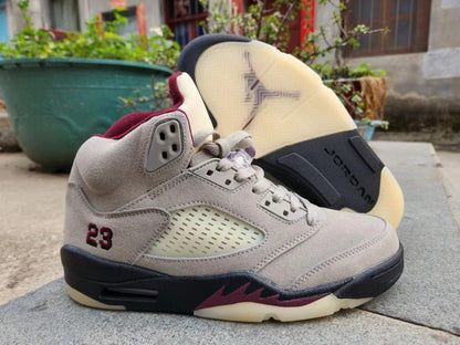 Air Jordan 5 'Burgundy - Prime Reps