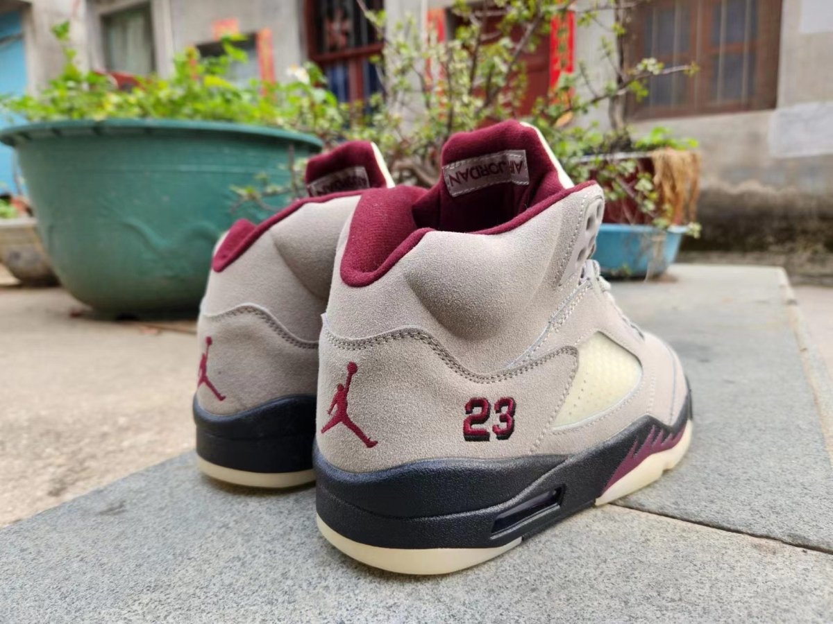 Air Jordan 5 'Burgundy - Prime Reps