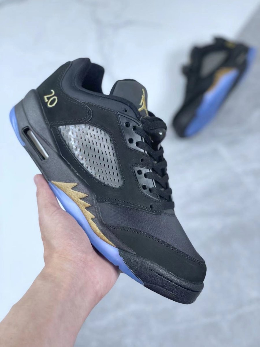 Air Jordan 5 Low "Black Metallic" - Prime Reps