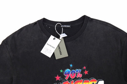 Balenciaga '90s Nostalgia' T-Shirt - Prime Reps