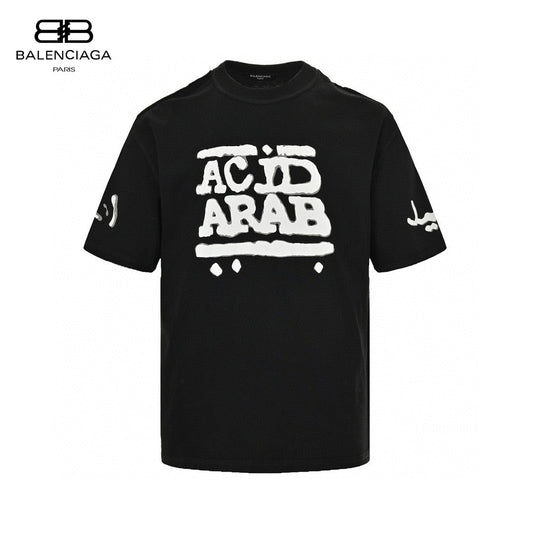 Balenciaga Acid Arab T-Shirt (Black) - Prime Reps